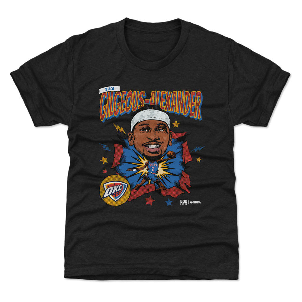 Shai Gilgeous-Alexander Oklahoma City Thunder Caricature Retro WHT (ONLINE ORDER ONLY)