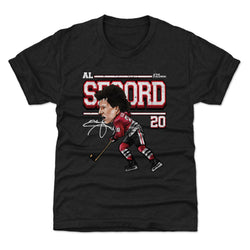 Al Secord Chicago Cartoon WHT (ONLINE ORDER ONLY)