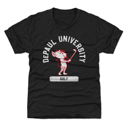 DePaul Blue Demons Mascot Golf WHT