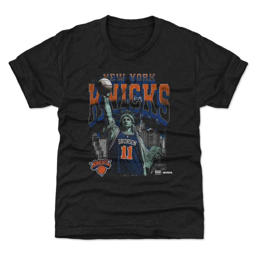 Jalen Brunson New York Knicks Statue Of Liberty WHT (ONLINE ORDER ONLY)