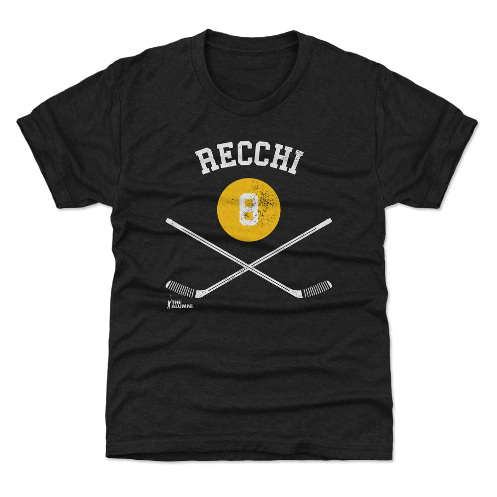 Mark Recchi Pittsburgh 8 Sticks WHT