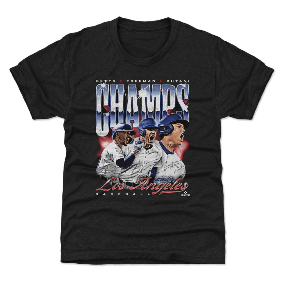 Los Angeles Baseball 2024 Champs Trio Vintage WHT (ONLINE ORDER ONLY)