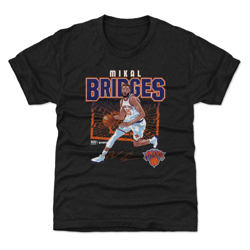 Mikal Bridges New York Knicks Shattered WHT (ONLINE ORDER ONLY)