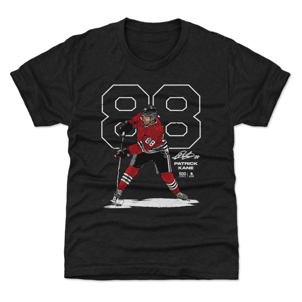 Patrick Kane Chicago Outline WHT (ONLINE ORDER ONLY)