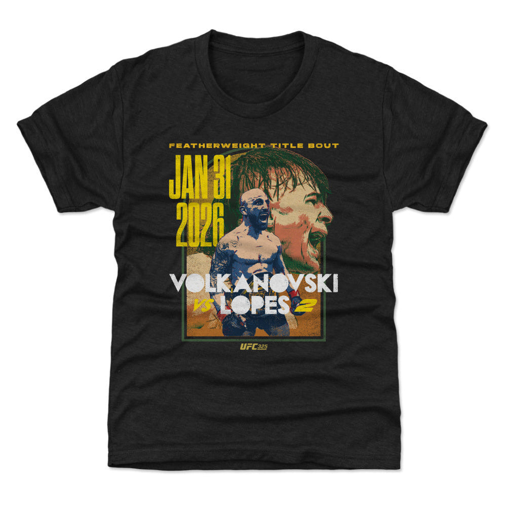 UFC 325 Volkanovski Vs. Lopes 2 Match Up WHT (ONLINE ORDER ONLY)