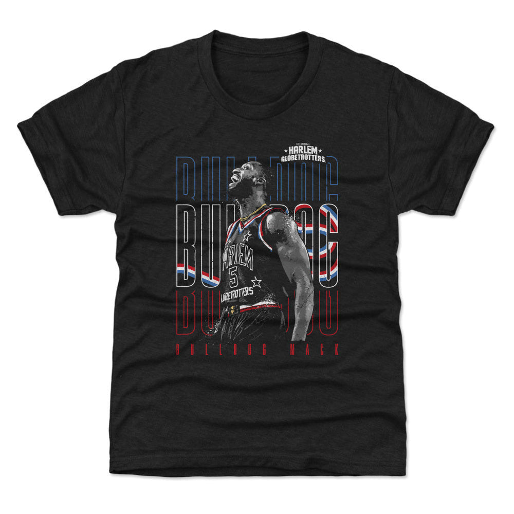 Bulldog Mack Harlem Globetrotters Outline Repeat WHT (ONLINE ONLY)