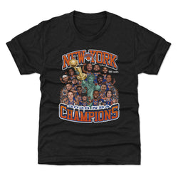 New York Knicks NBA Finals 2026 Champions Caricature WHT