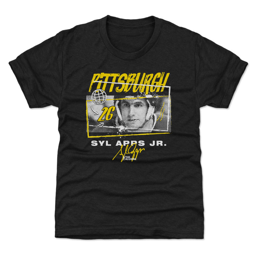 Syl Apps Jr. Pittsburgh Tones WHT