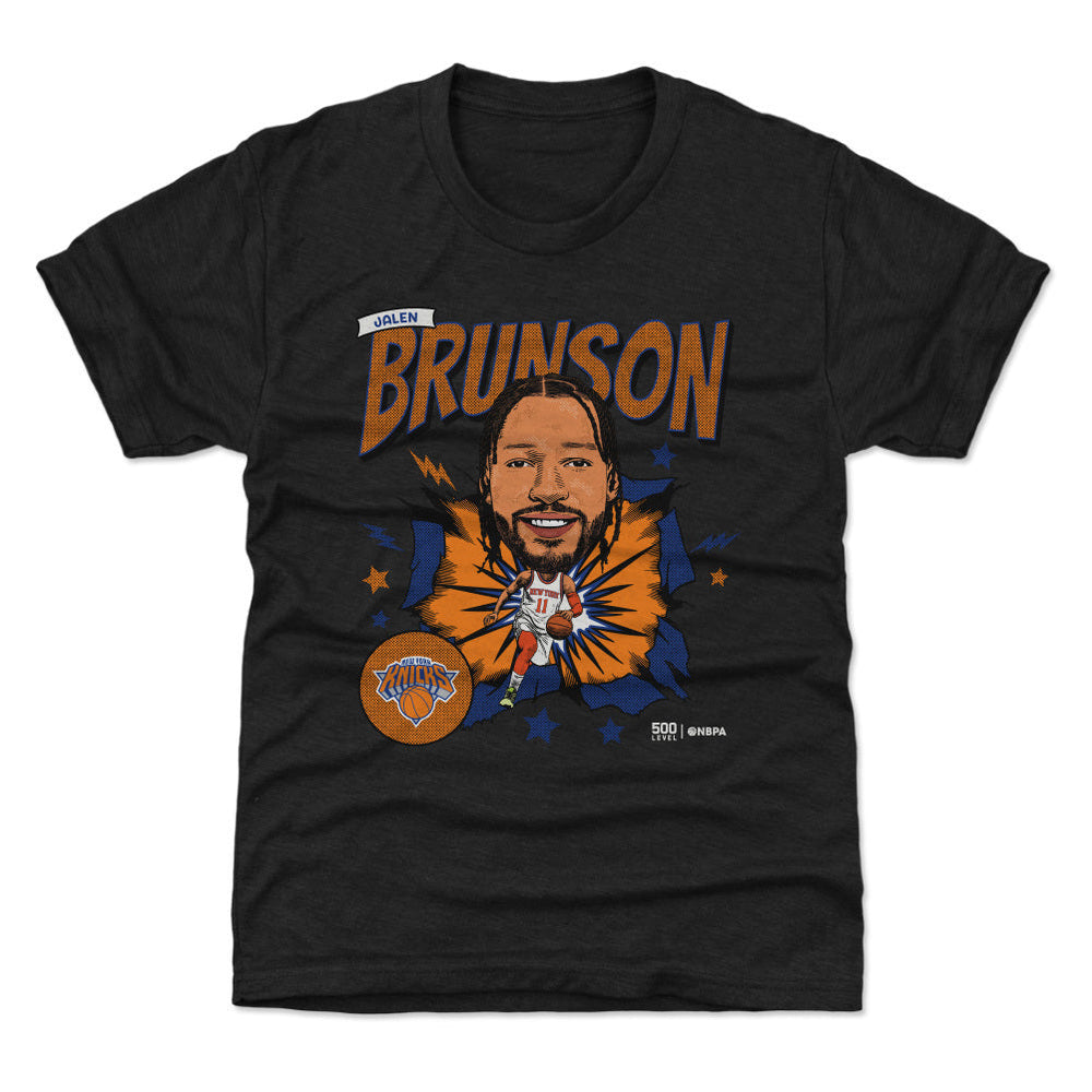 Jalen Brunson New York Knicks Caricature Retro WHT (ONLINE ORDER ONLY)