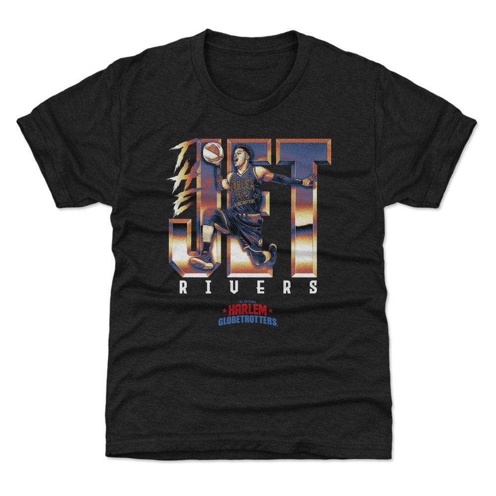 Jet Rivers Harlem Globetrotters Nickname WHT (ONLINE ONLY)