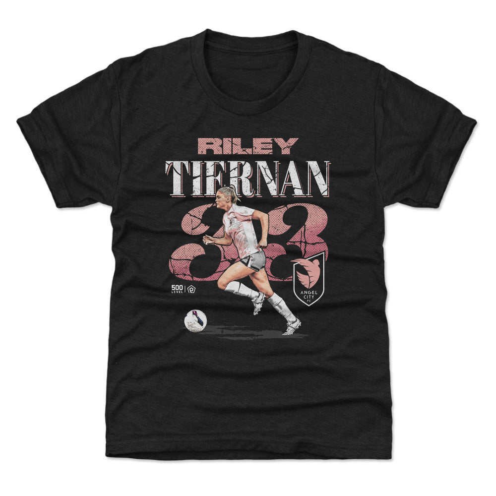 Riley Tiernan Angel City FC Cracked Number WHT