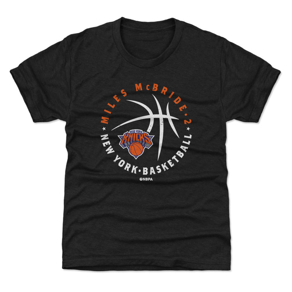 Miles McBride New York Knicks Player Ball WHT (ONLINE ORDER ONLY)