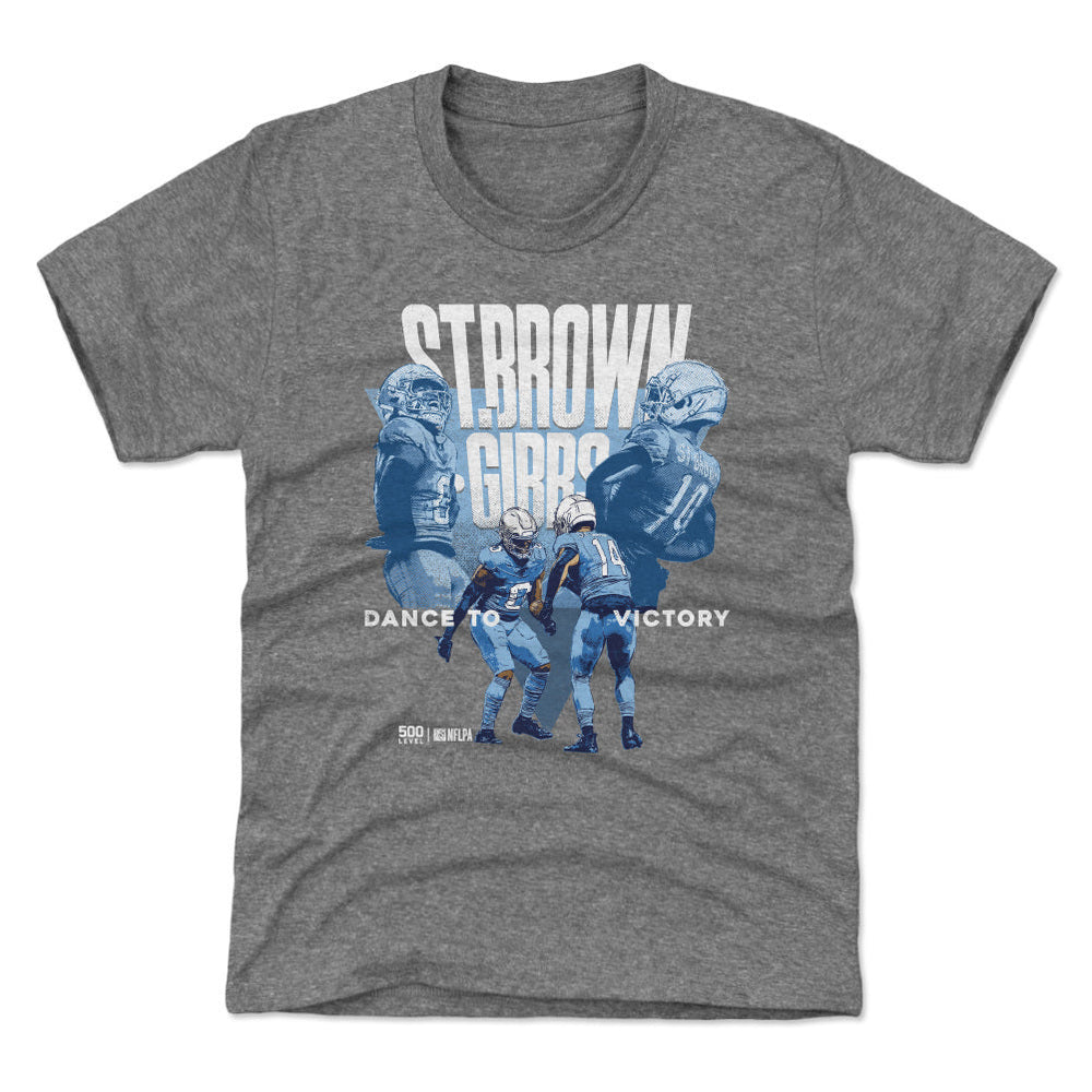 Jahmyr Gibbs & Amon Ra St. Brown Detroit Victory Dance WHT (ONLINE ORDER ONLY)