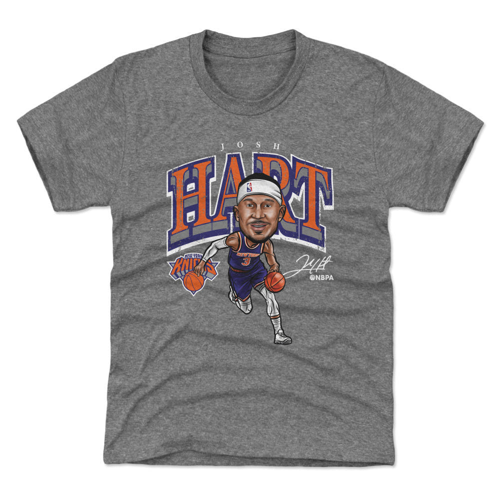 Josh Hart New York Knicks Cartoon WHT (ONLINE ORDER ONLY)
