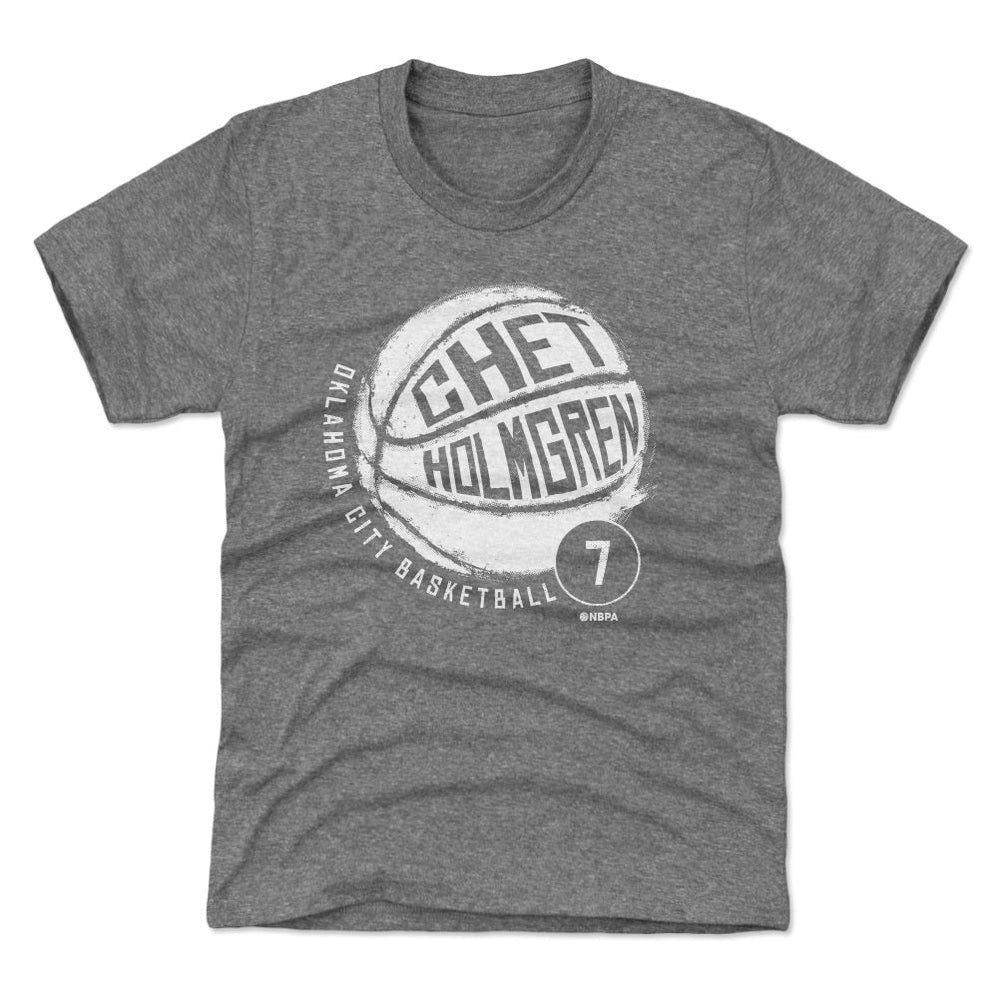 Chet Holmgren Oklahoma City Basketball WHT (ONLINE ORDER ONLY)