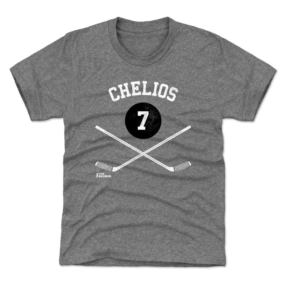 Chris Chelios Chicago 7 Sticks WHT (ONLINE ORDER ONLY)