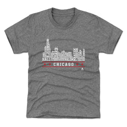 Chicago Hockey Roster Skyline 23 WHT (ONLINE ORDER ONLY)