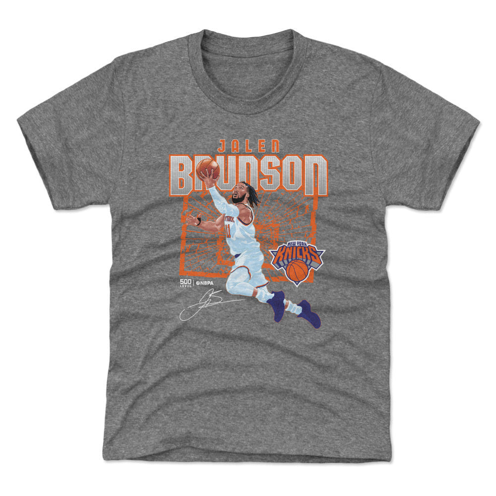 Jalen Brunson New York Knicks Shattered WHT (ONLINE ORDER ONLY)