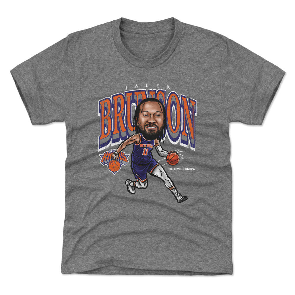 Jalen Brunson New York Knicks Cartoon WHT (ONLINE ORDER ONLY)