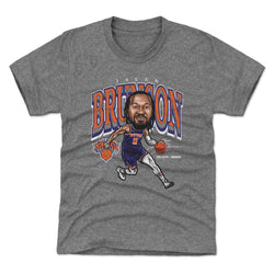 Jalen Brunson New York Knicks Cartoon WHT (ONLINE ORDER ONLY)