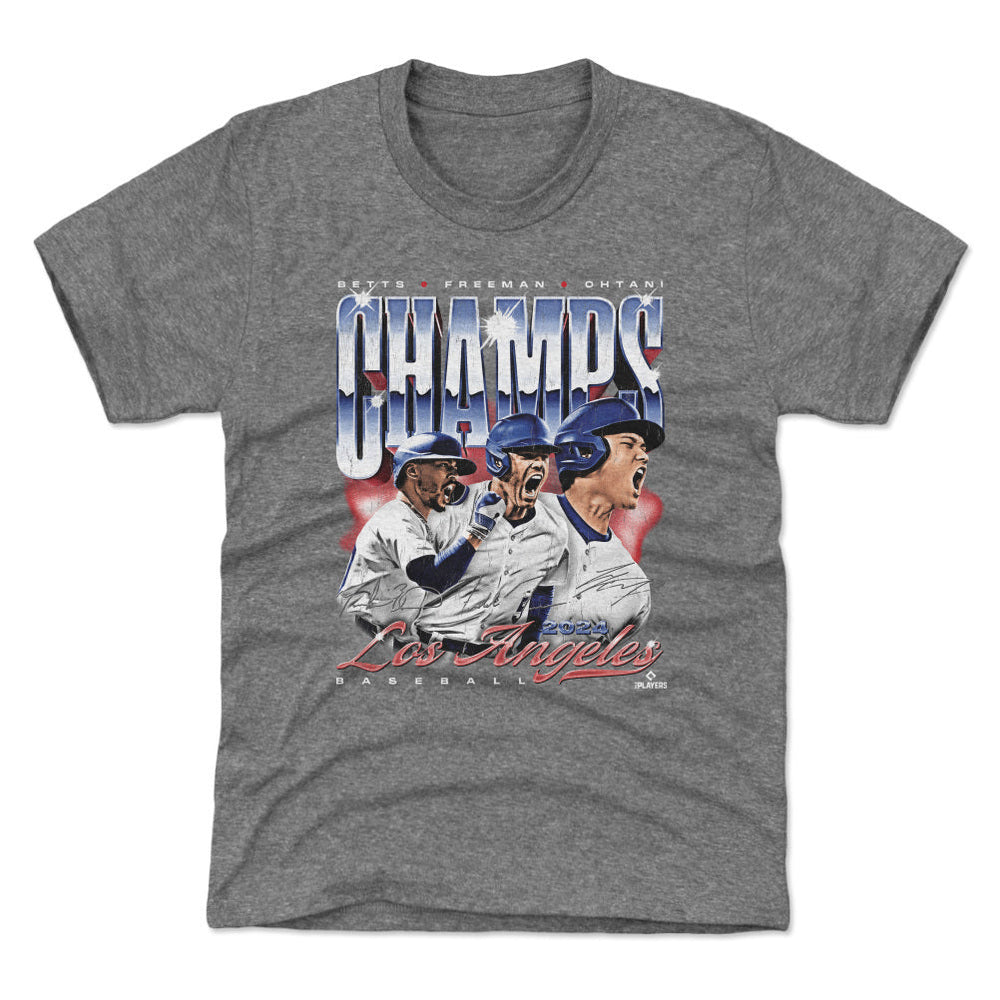 Los Angeles Baseball 2024 Champs Trio Vintage WHT (ONLINE ORDER ONLY)