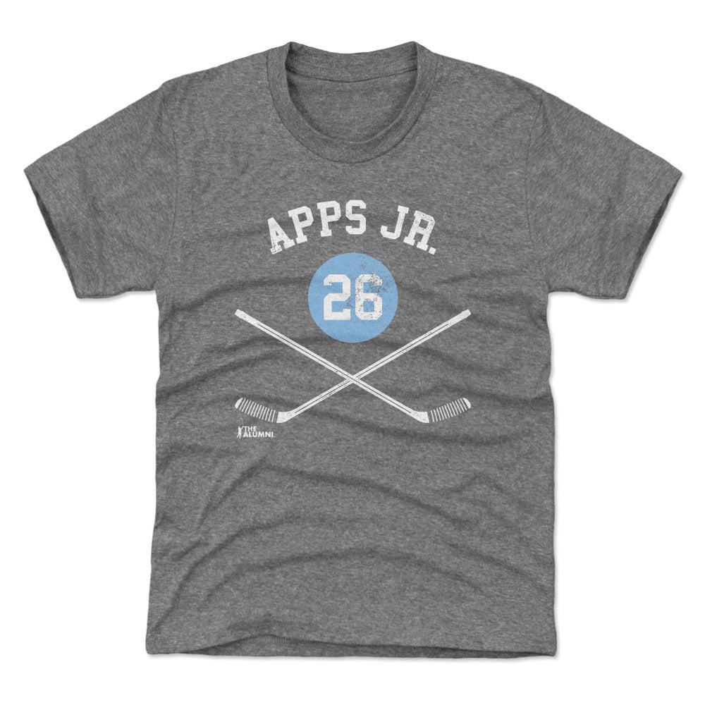 Syl Apps Jr. Pittsburgh 26 Sticks WHT