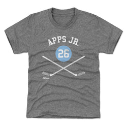 Syl Apps Jr. Pittsburgh 26 Sticks WHT