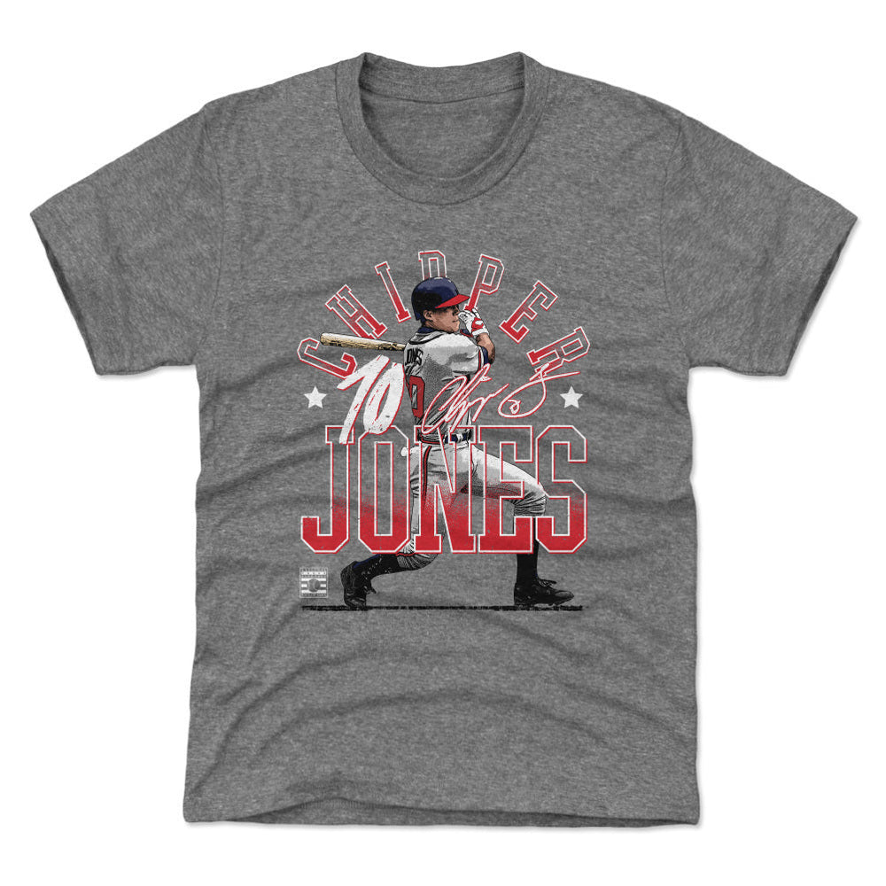 Chipper Jones Atlanta Arch WHT