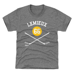 Mario Lemieux Pittsburgh 66 Sticks WHT
