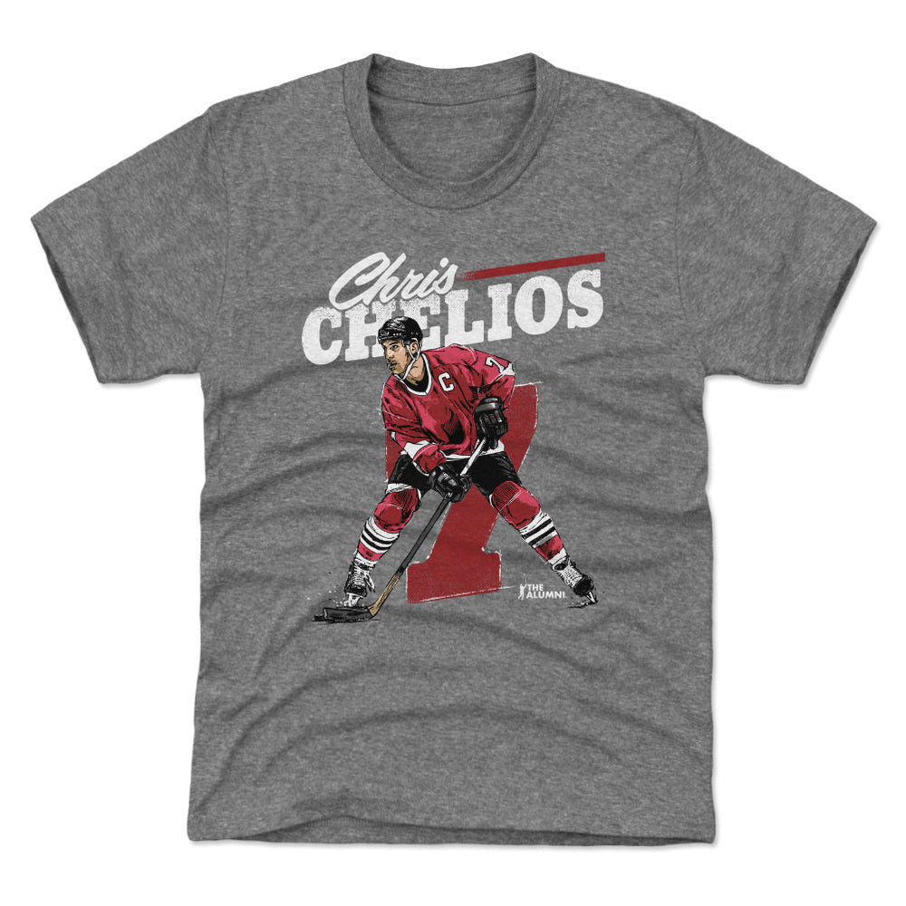 Chris Chelios Chicago Retro WHT (ONLINE ORDER ONLY)