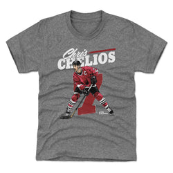 Chris Chelios Chicago Retro WHT (ONLINE ORDER ONLY)
