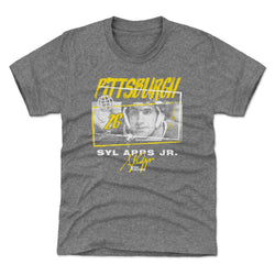 Syl Apps Jr. Pittsburgh Tones WHT