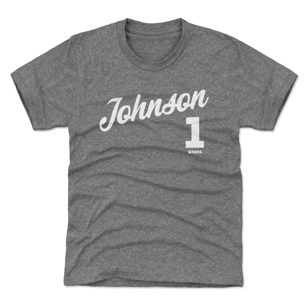 Jalen Johnson Atlanta Script WHT