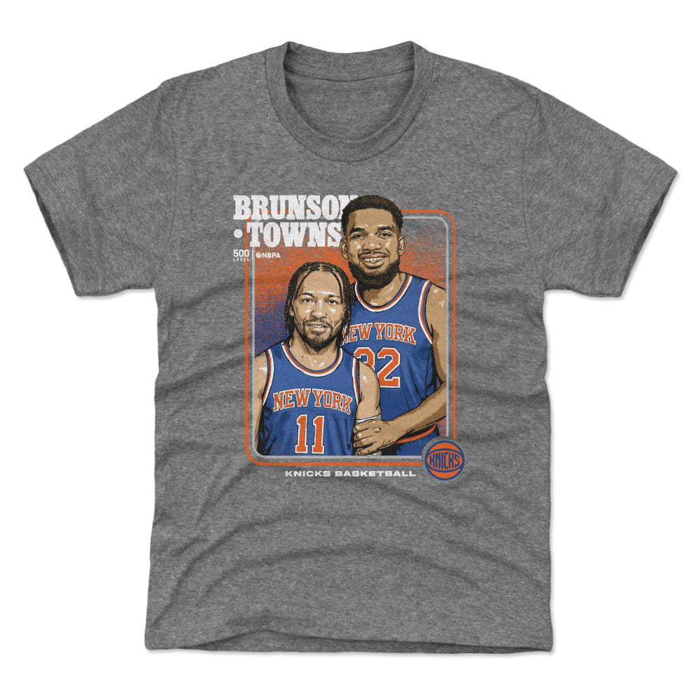 Jalen Brunson & Karl-Anthony Towns New York Knicks Step Brothers WHT (ONLINE ORDER ONLY)