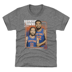Jalen Brunson & Karl-Anthony Towns New York Knicks Step Brothers WHT (ONLINE ORDER ONLY)