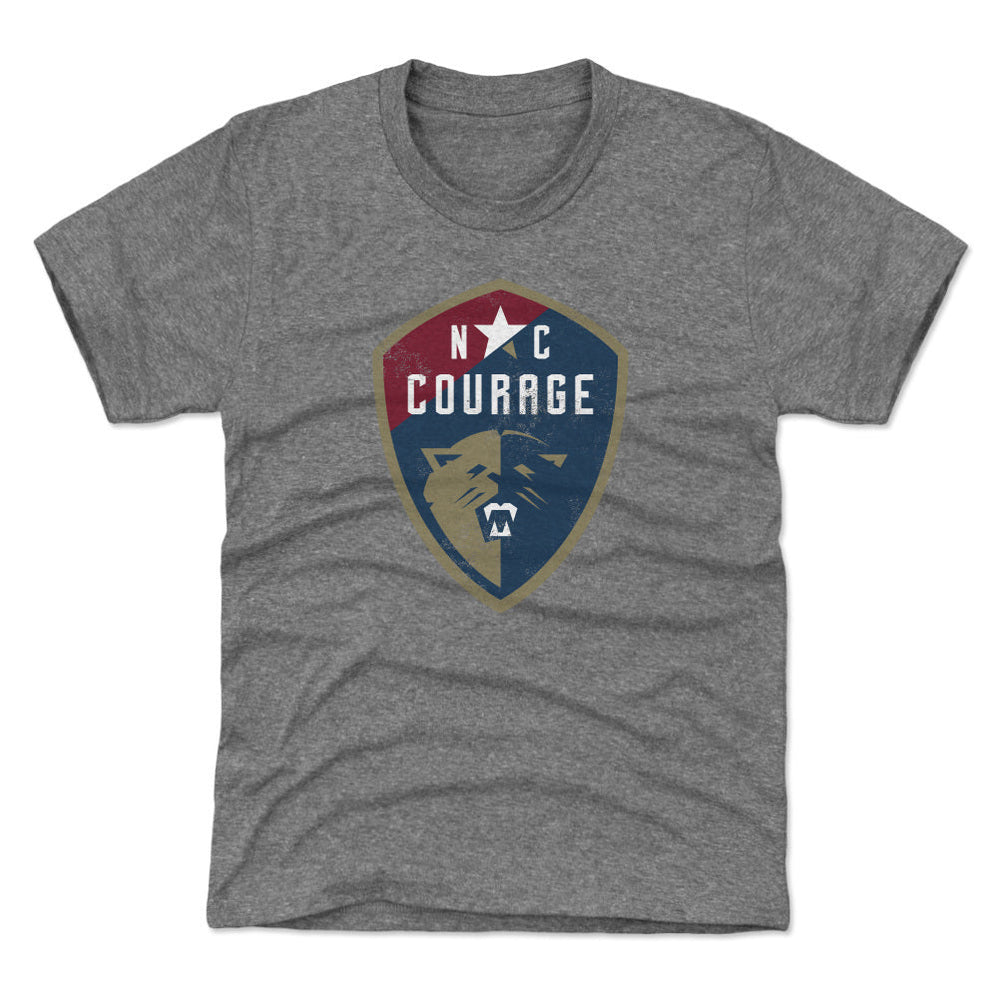 North Carolina Courage Vintage Primary Logo WHT (ONLINE ORDER ONLY)