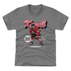 Cliff Koroll Chicago Retro Script WHT (ONLINE ORDER ONLY)