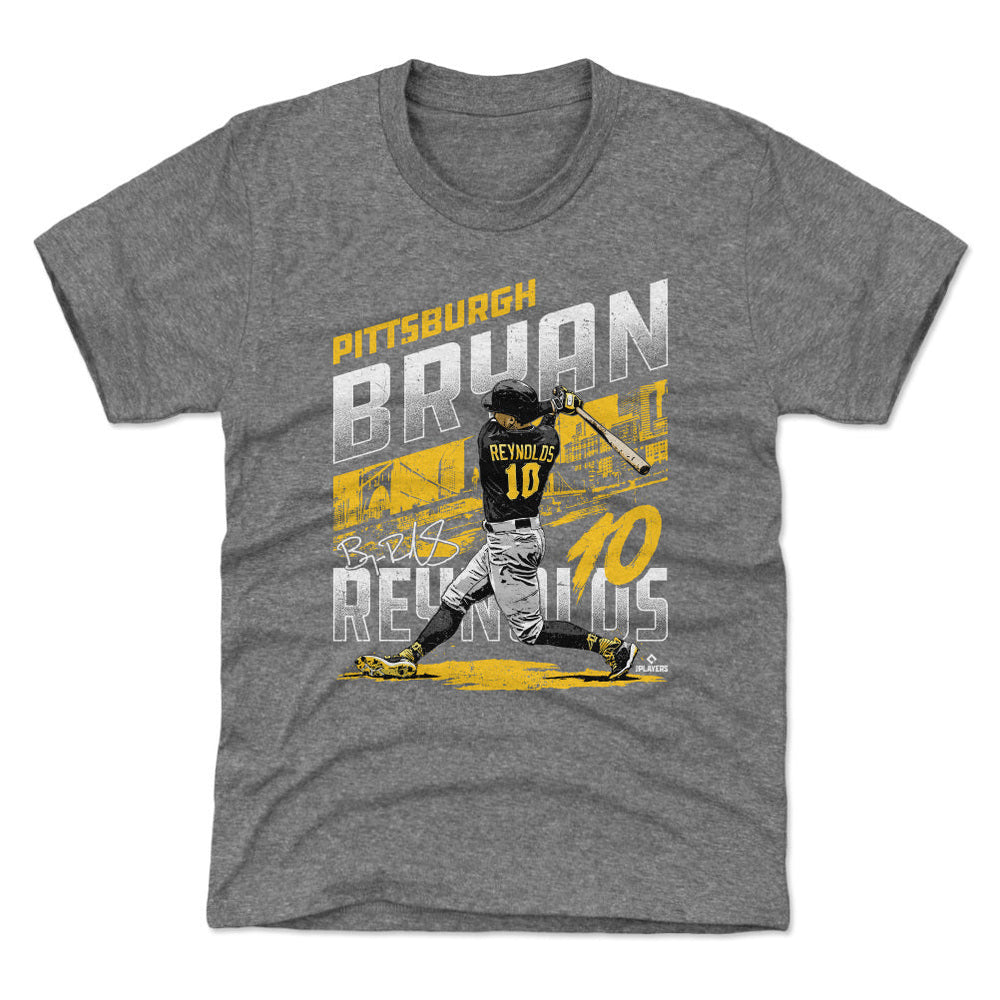 Bryan Reynolds Pittsburgh City Name WHT