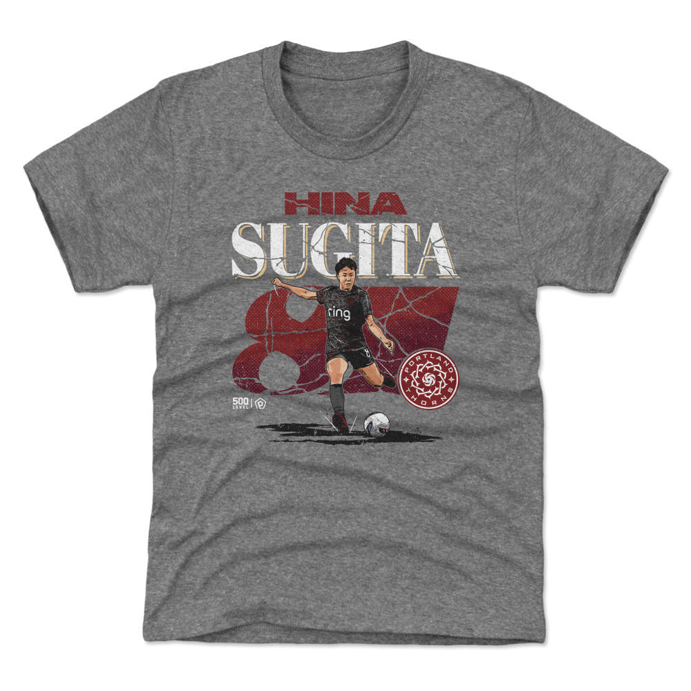 Hina Sugita Portland Thorns FC Cracked Number WHT (ONLINE ORDER ONLY)