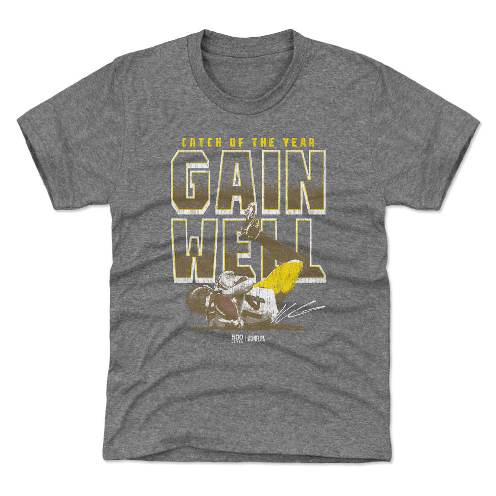 Kenneth Gainwell Pittsburgh The Catch WHT (ONLINE ORDER ONLY)