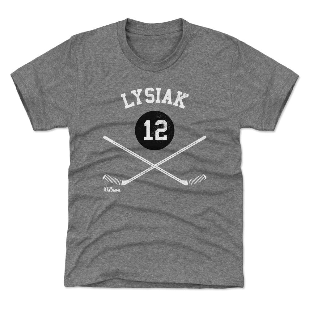 Tom Lysiak Chicago 12 Sticks WHT (ONLINE ORDER ONLY)