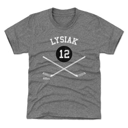 Tom Lysiak Chicago 12 Sticks WHT (ONLINE ORDER ONLY)