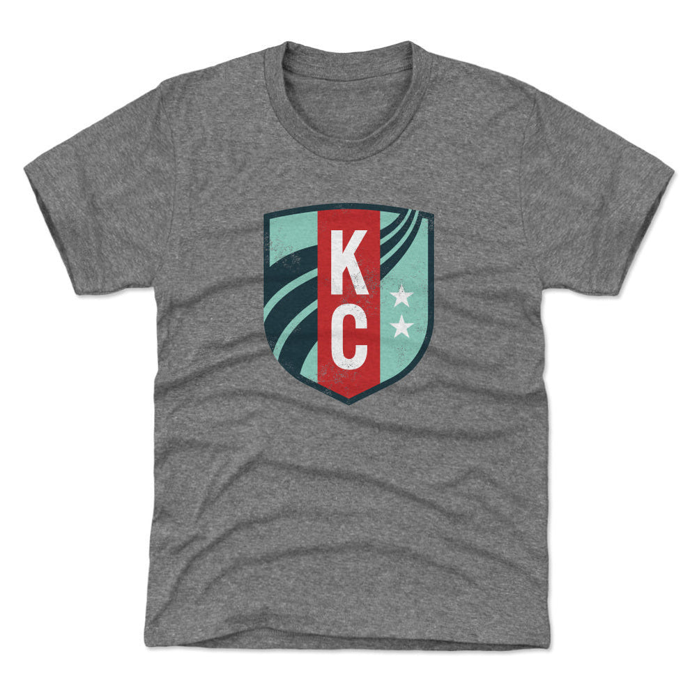 Kansas City Current Vintage Primary Logo WHT (ONLINE ORDER ONLY)