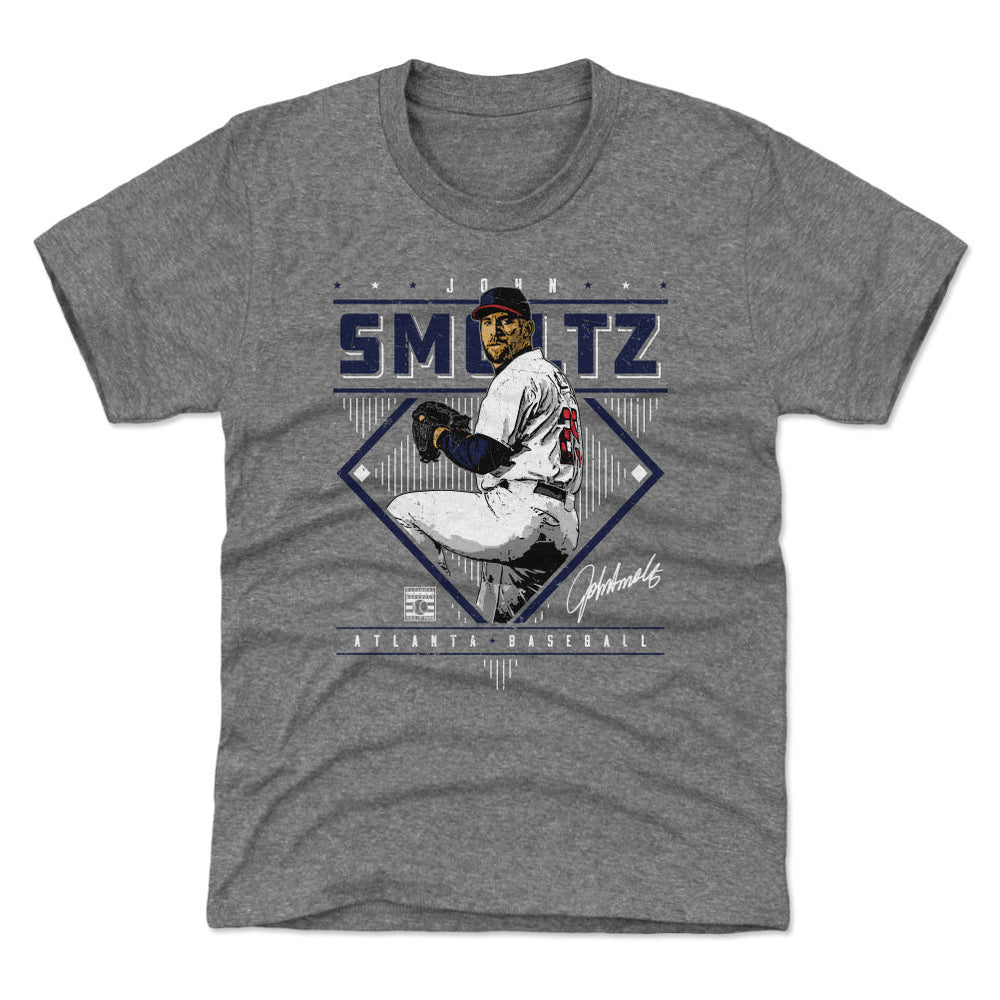 John Smoltz Atlanta Diamond Name WHT