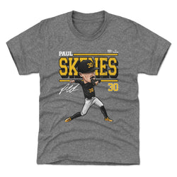 Paul Skenes Pittsburgh Cartoon WHT
