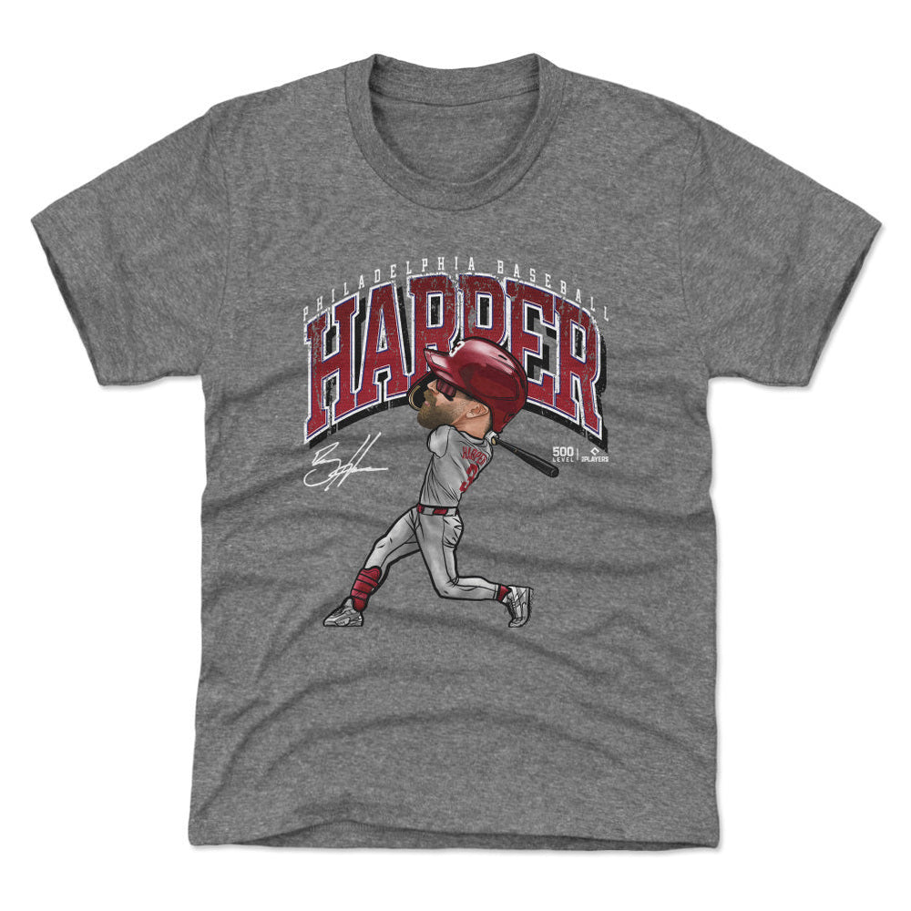 Bryce Harper Philadelphia Cartoon WHT