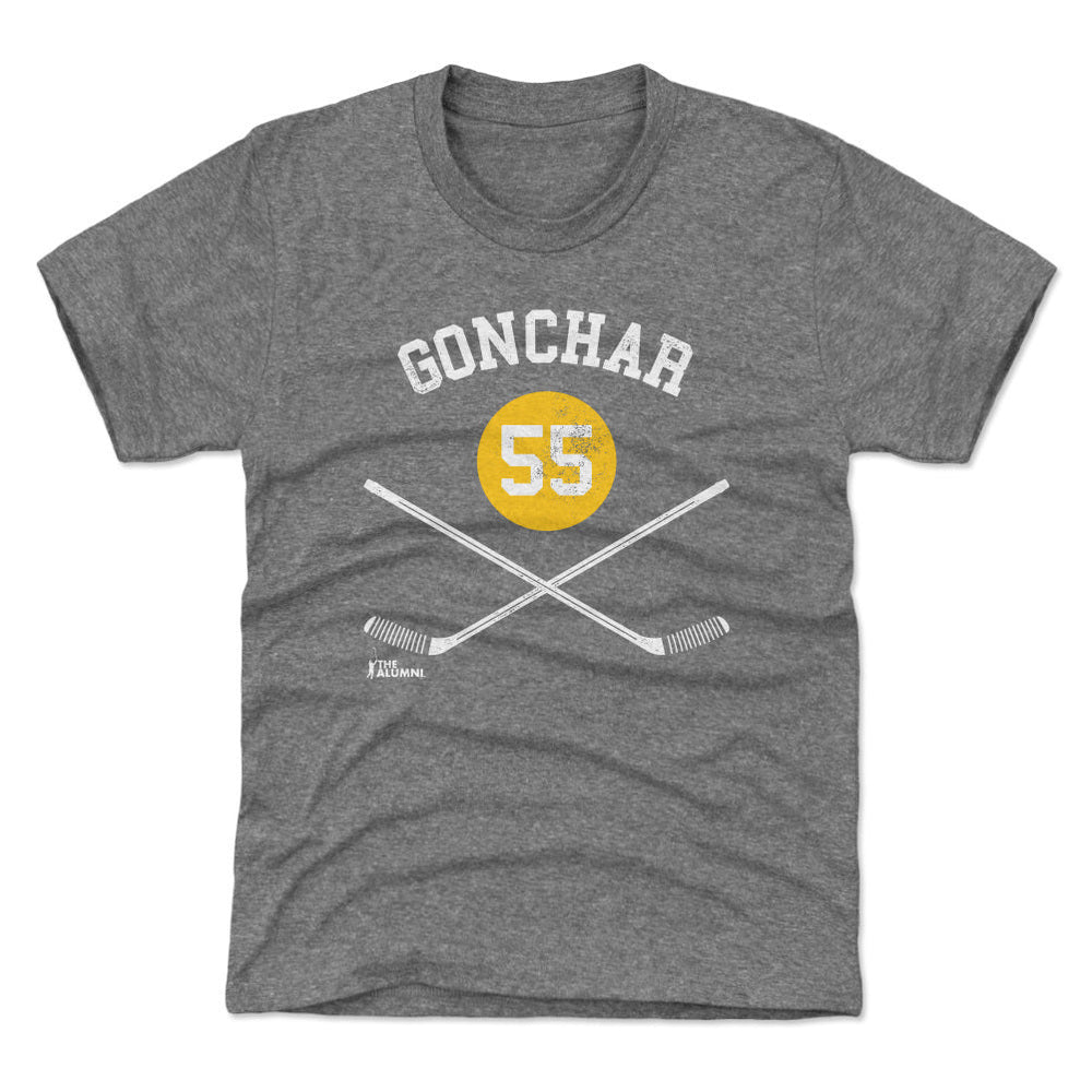 Sergei Gonchar Pittsburgh 55 Sticks WHT