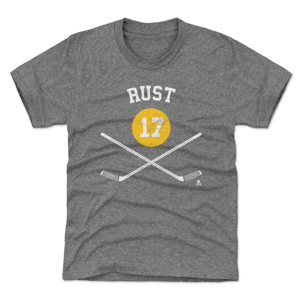 Bryan Rust Pittsburgh Sticks WHT