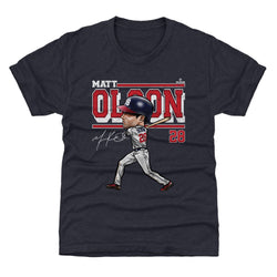 Matt Olson Atlanta Cartoon WHT