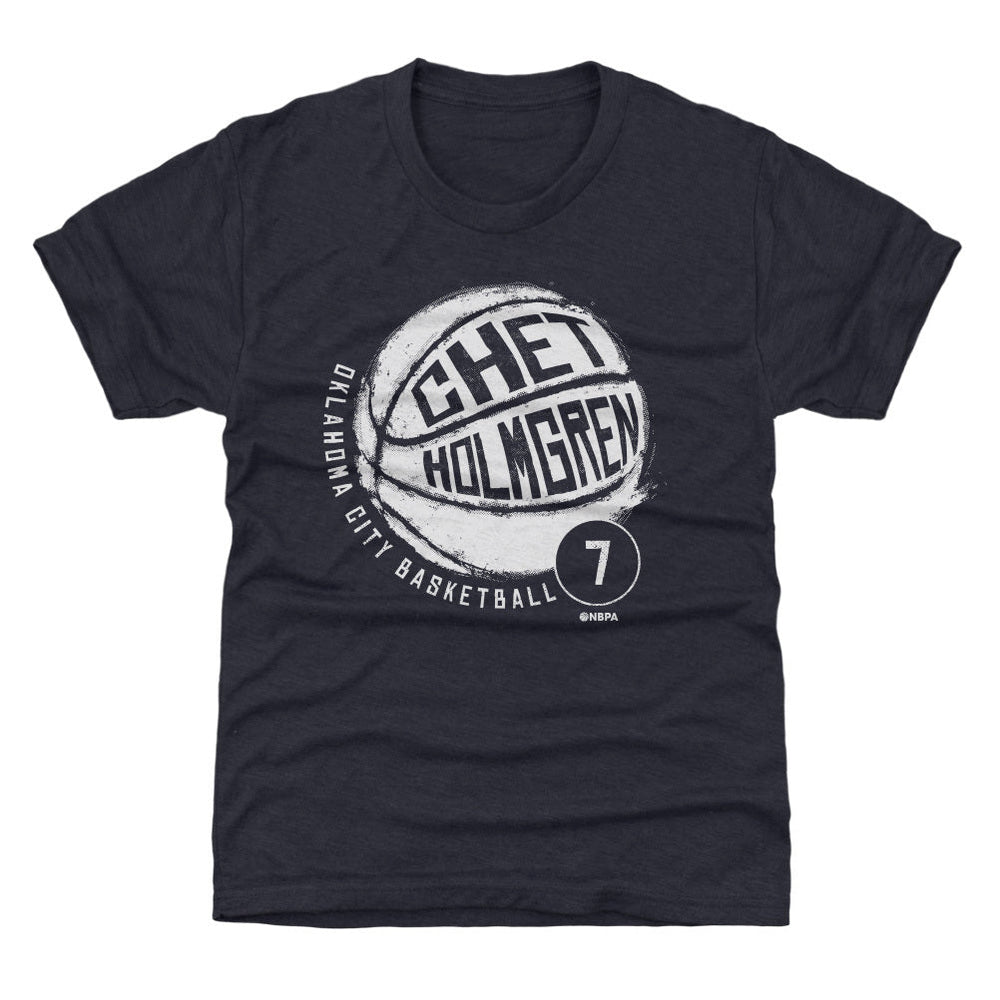 Chet Holmgren Oklahoma City Basketball WHT (ONLINE ORDER ONLY)